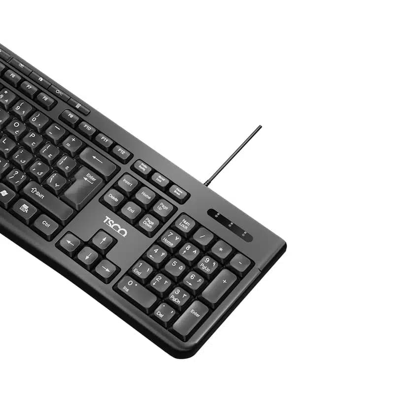 صفحه کلید سیم دار تسکو مدل TK 8025 — تصویر ۵