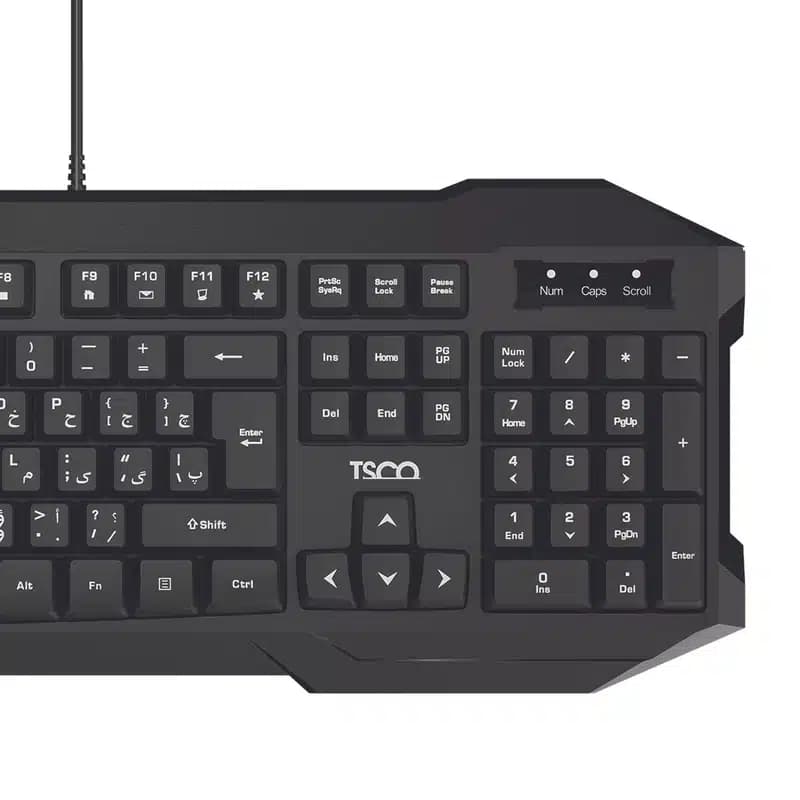 صفحه کلید سیم دار تسکو مدل TK 8041 — تصویر ۸