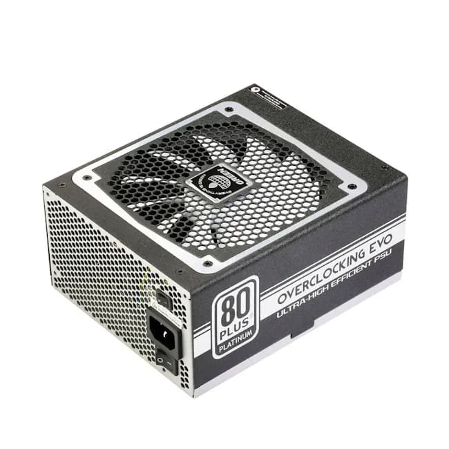 منبع تغذیه کامپیوتر گرین Green GP650B-OCPT 80 Plus Platinum 650W Computer Power Supply Used توان 650 وات در حد نو
