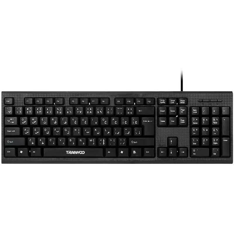 صفحه کلید سیم دار TRANYOO مدل T-K1020 — تصویر ۲