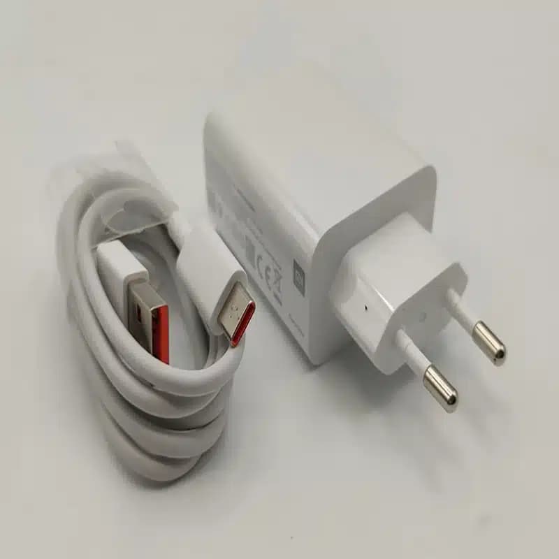 شارژر شیائومی 33 وات NFC سوپر فست شارژ به همراه کابل — تصویر ۷