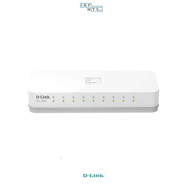 سوییچ شبکه D-LINK دی لینک مدل DES-1008C