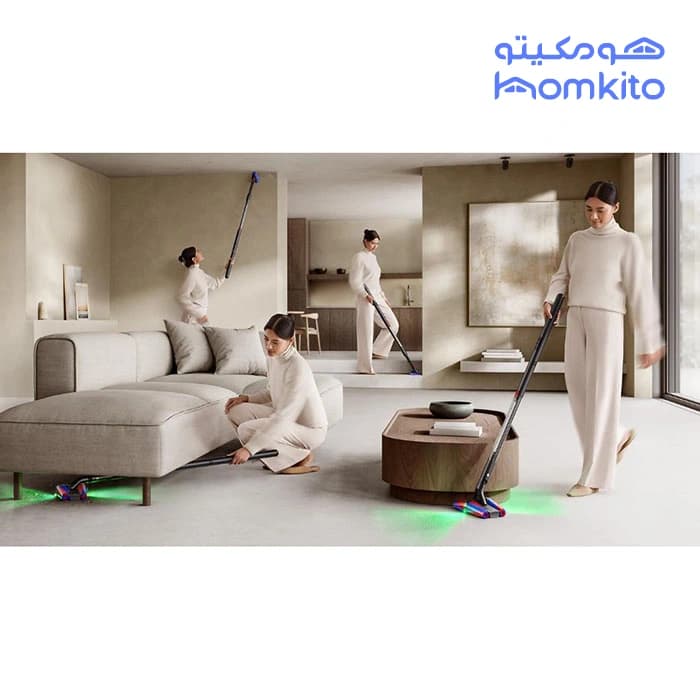 جارو شارژی دایسون مدل پنسل وک Dyson Pencil Vac Fluffycakes vacuum — تصویر ۹