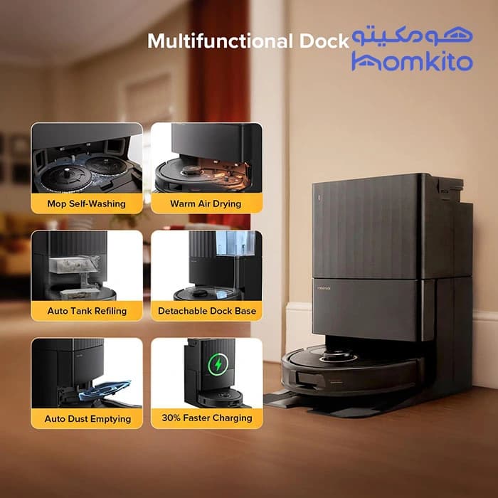 جارو رباتیک روبوراک Roborock QRevo C — تصویر ۳
