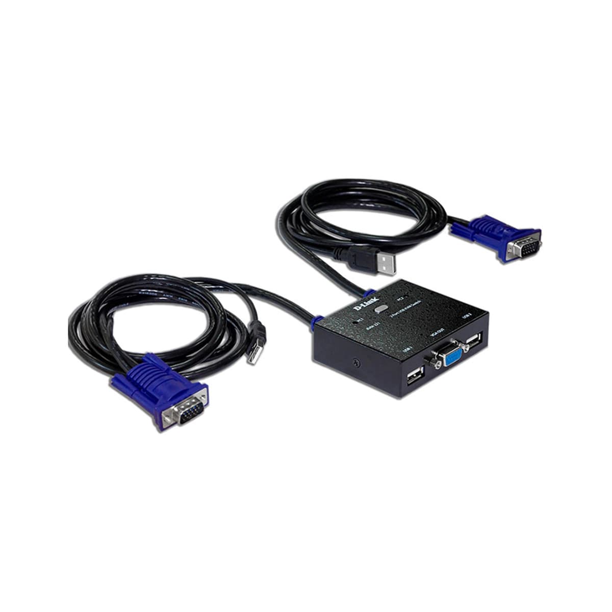 سوییچ KVM دو پورت USB دی لینک مدل KVM-222
