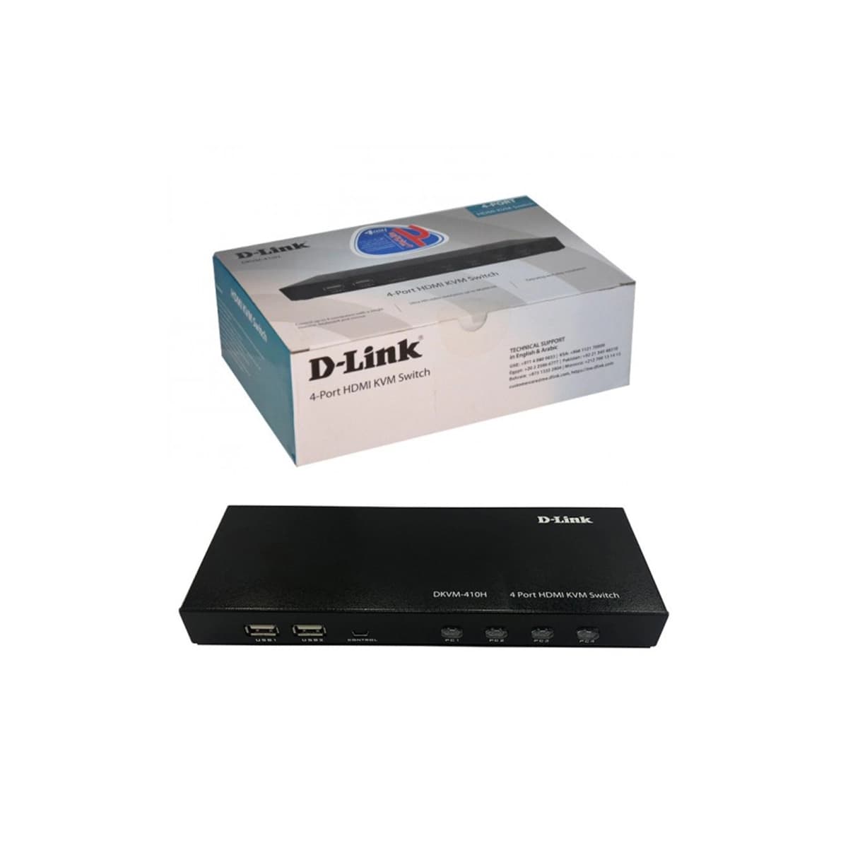 سوییچ KVM HDMI دی لینک D-LINK مدل DKVM-410H — تصویر ۶
