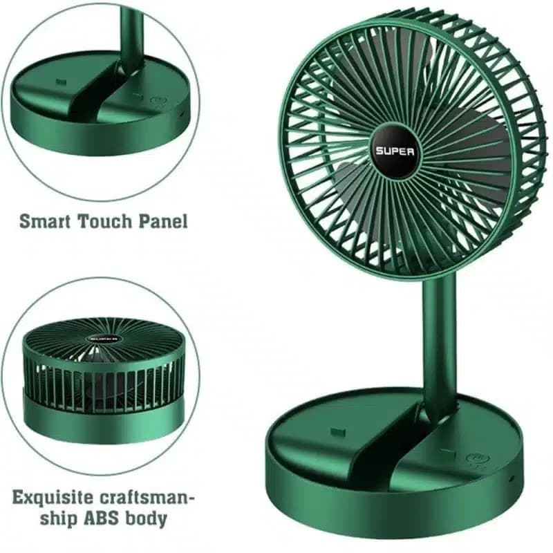 پنکه رومیزی TELESCOPIC FOLDING FAN — تصویر ۱۰