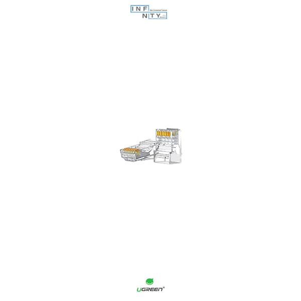 کانکتور Rj45 UTP Cat6 یوگرین UGREEN مدل NW120 UG60558 — تصویر ۲