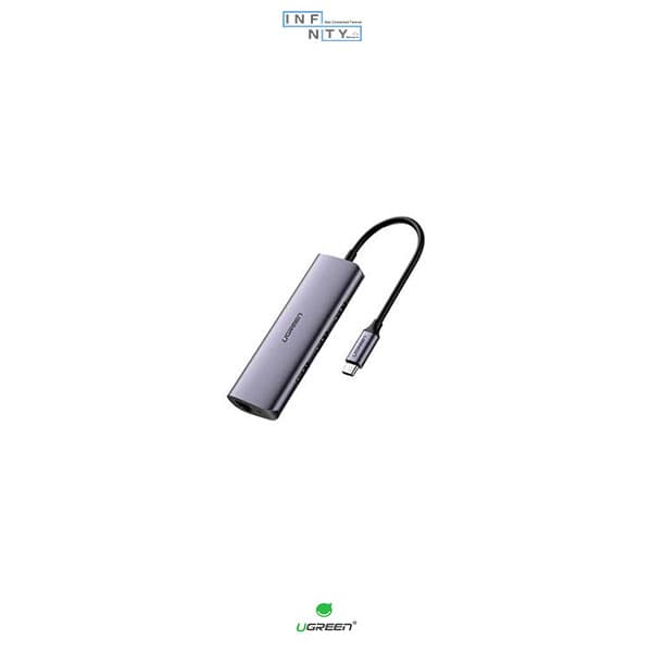 هاب 3 پورت USB-C یوگرین Ugreen مدل CM252 UG-60718