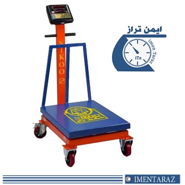 باسکول 750 کیلویی چرخدار نیکو