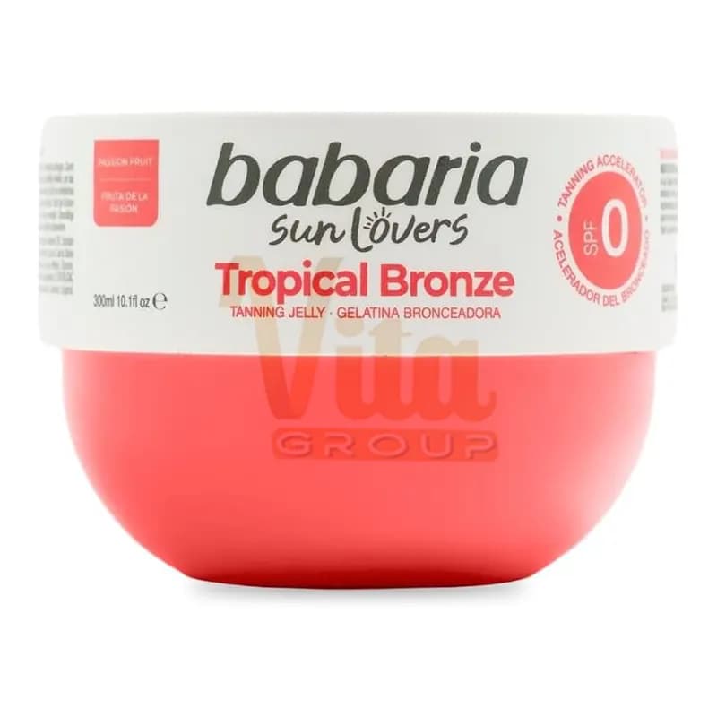 ژل برنزه کننده باباریا تروپیکال برنز SPF0 حجم 300 میل — تصویر ۳