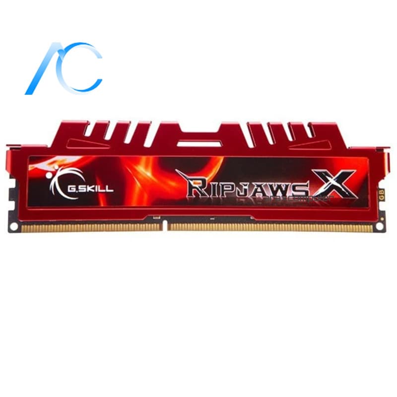 رم کامپیوتر دسته دوم جی اسکیل RAM G.SKILL RIPJAWS X DDR3 PC3-12800 1600MHZ 8GB CL10-RED