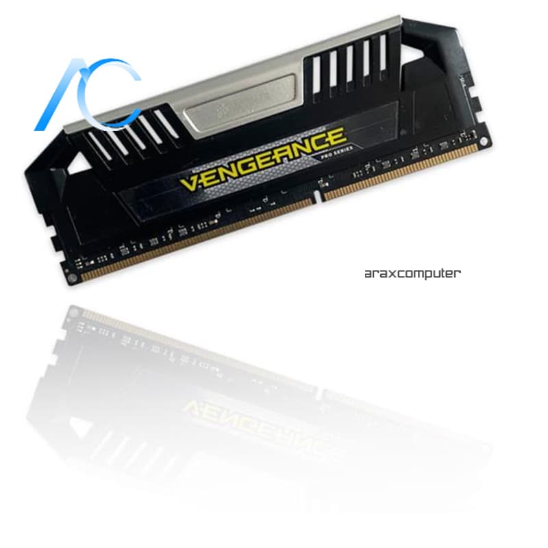 رم کامپیوتر دسته دوم کورسیر CORSAIR VENGEANCE PRO SERIES DDR3 8GB 1600MHz CL9
