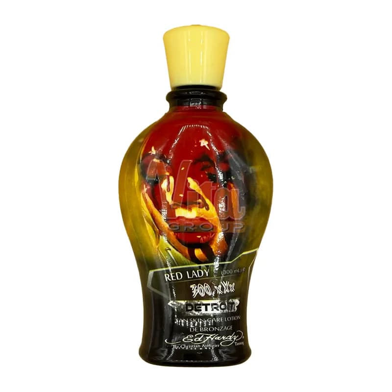 لوسیون سولار Ed Hardy Red Lady حجم 300 میل — تصویر ۴