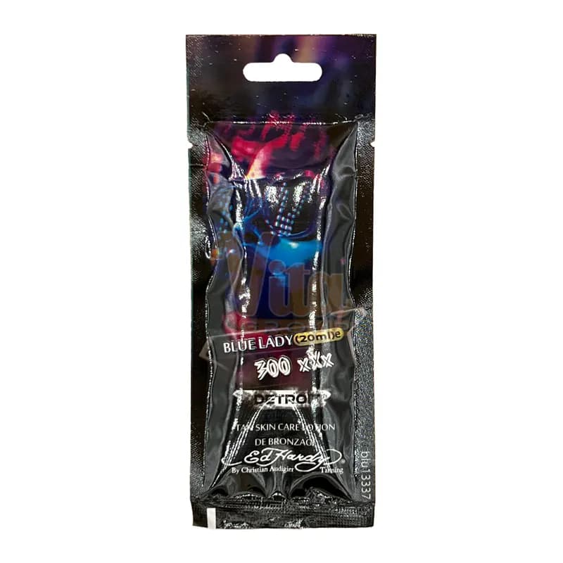 لوسیون سولار Ed Hardy Blue Lady 300xxx حجم 300 میل — تصویر ۴