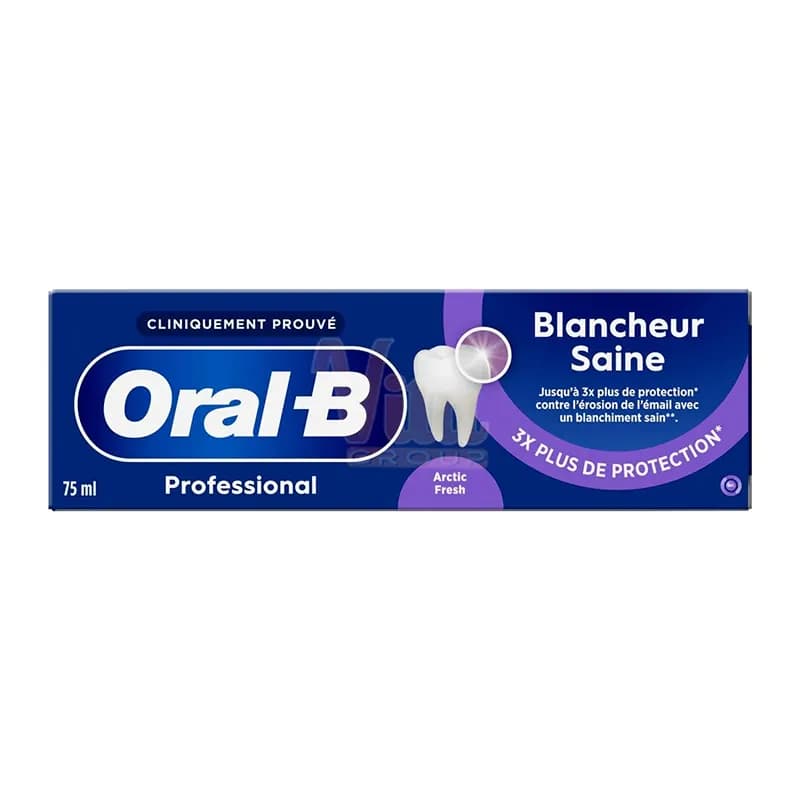 خمیر دندان اورال بی سفید کننده Blancheur Saine حجم 75 میل — تصویر ۸