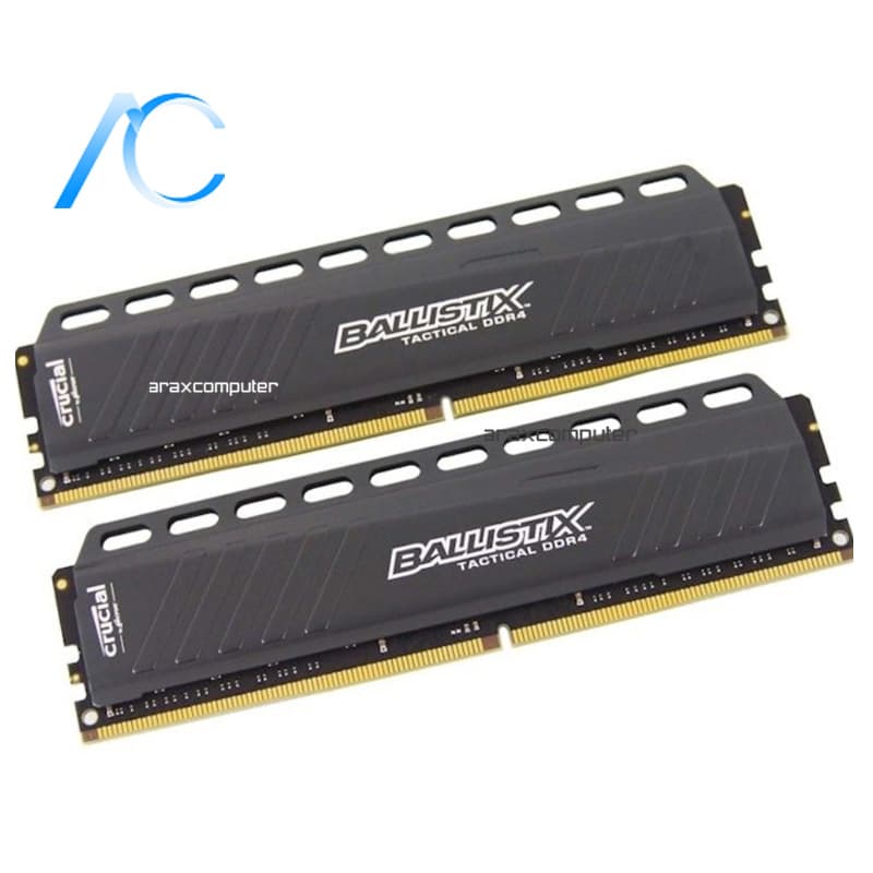 رم کامپیوتر دسته دوم کروشیال CRUCIAL BALLISTIX TACTICAL BY MICRON DDR4 8GB 3000MHz CL15 — تصویر ۳