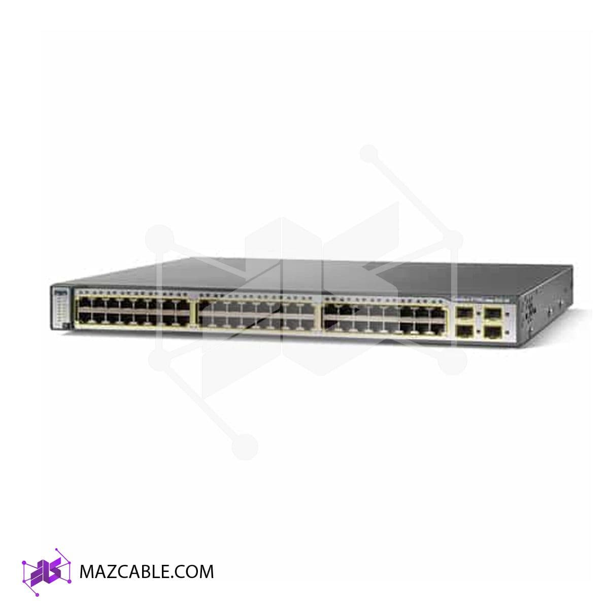 سوئیچ 48 پورت SFP-1000 سری 3750 سیسکو Ws-c3750G-48PS-S