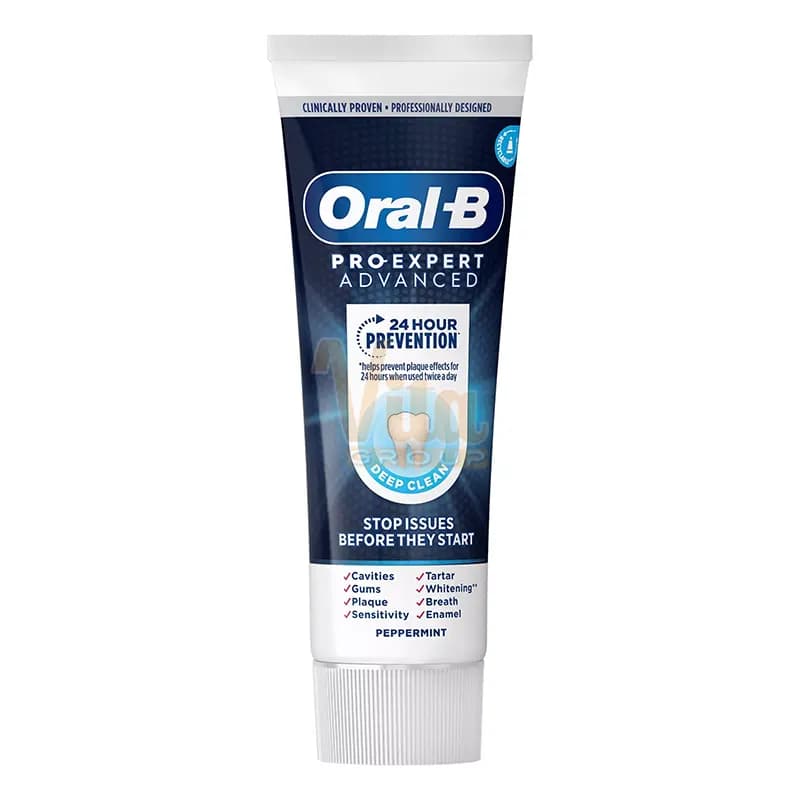 خمیر دندان اورال بی Pro-Expert Advanced Deep Clean حجم 75 میل — تصویر ۳