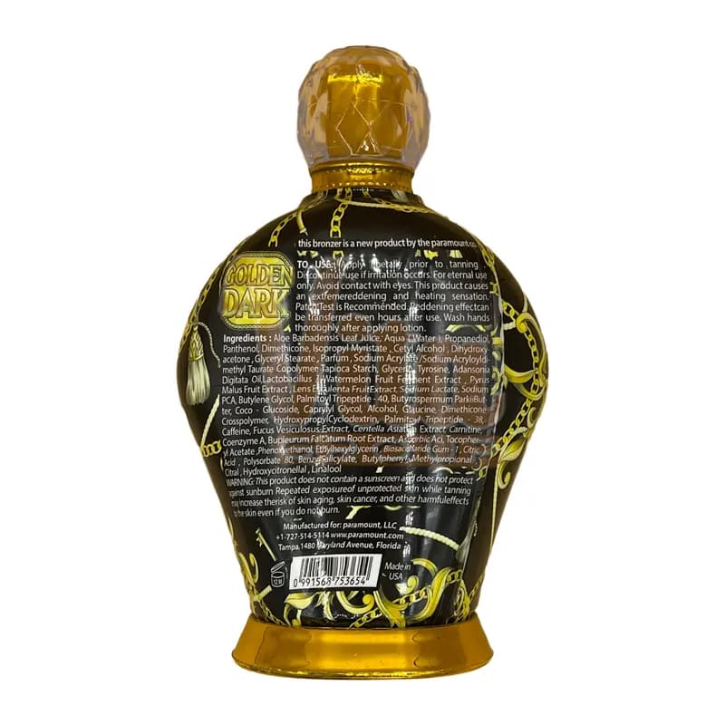 لوسیون سولار Paramount Golden Dark حجم 400 میل — تصویر ۷