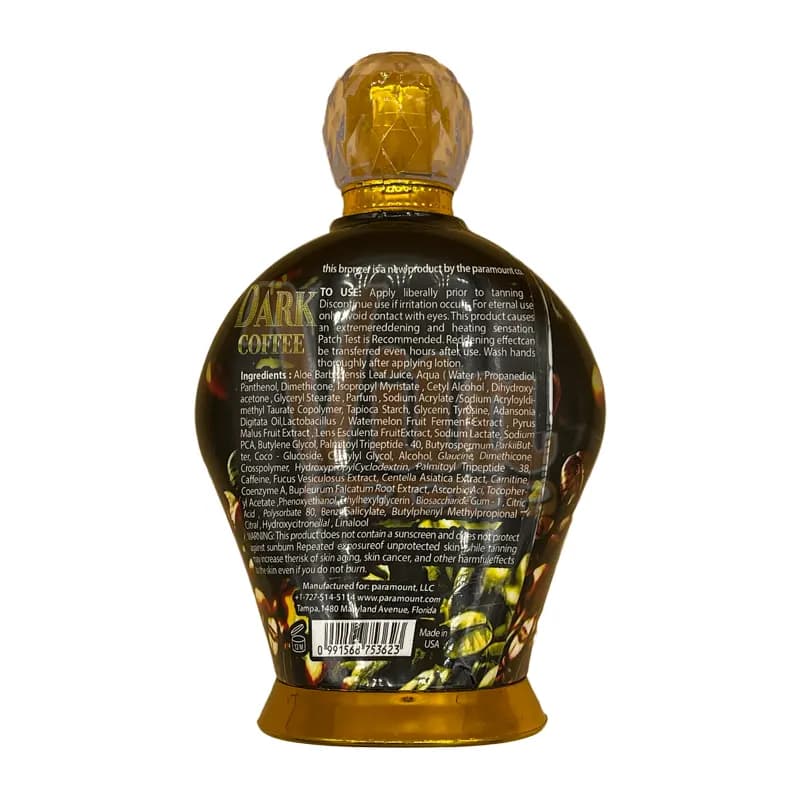لوسیون سولار Paramount Dark Coffee حجم 400 میل — تصویر ۵