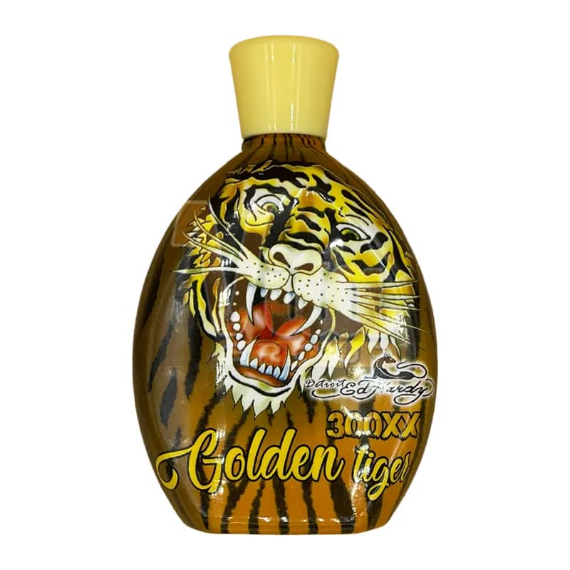 لوسیون سولار Ed Hardy Golden Tiger حجم 400 میل — تصویر ۴