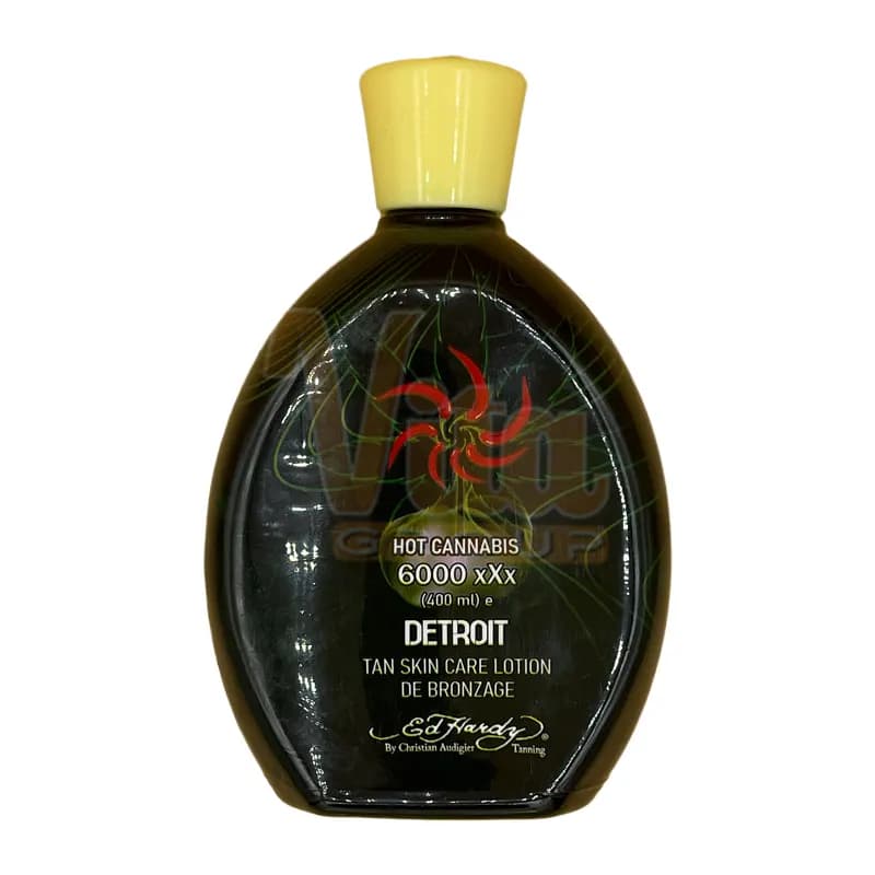 لوسیون سولار Ed Hardy Detroit Hot Cannabis حجم 400 میل — تصویر ۶