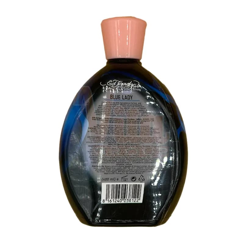 لوسیون سولار Ed Hardy Detroit Blue Lady حجم 400 میل — تصویر ۵