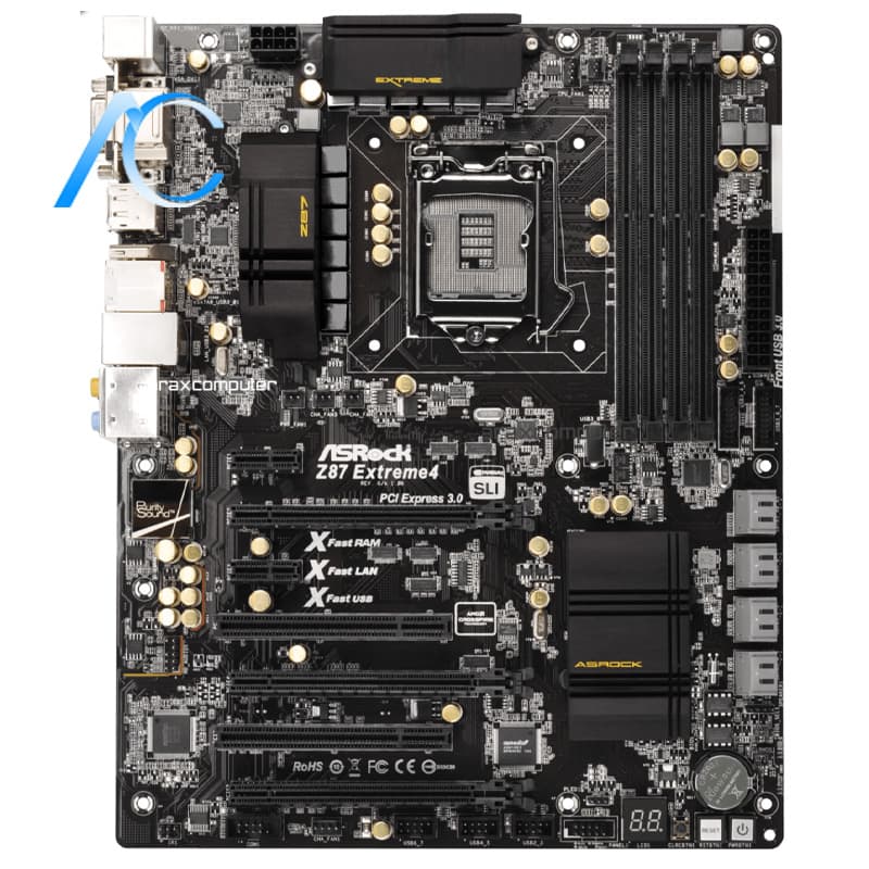 مادربرد دسته دوم مدل MAINBOARD USED ASROCK Z87 EXTREME4
