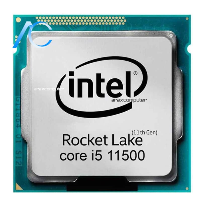 پردازنده اینتل دسته دوم سری CPU INTEL USED CORE i5-11500 ROCKET LAKE