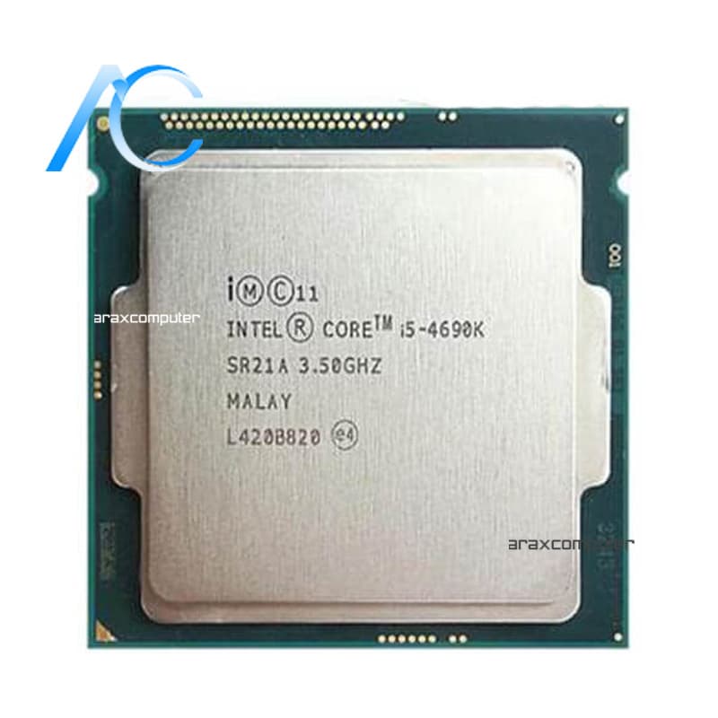پردازنده اینتل دسته دوم سری CPU INTEL USED CORE i5-4690K HASWELL