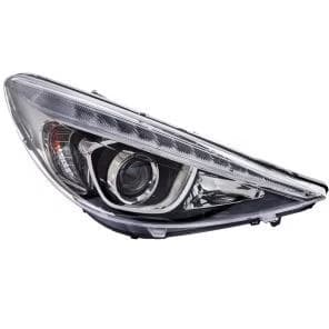 چراغ جلو 207 جدید کامل با لامپ و LED مدرن