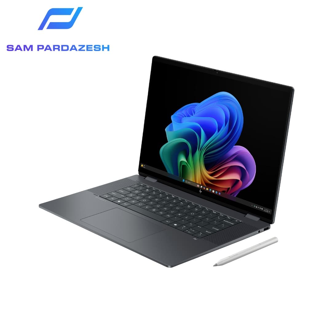 لپ تاپ اچ پی 16 اینچی HP OmniBook X Flip 2-in-1 AS0023DX Core Ultra 7 256V 16GB LPDDR5 LPDDR5X 1TB SSD Intel — تصویر ۵