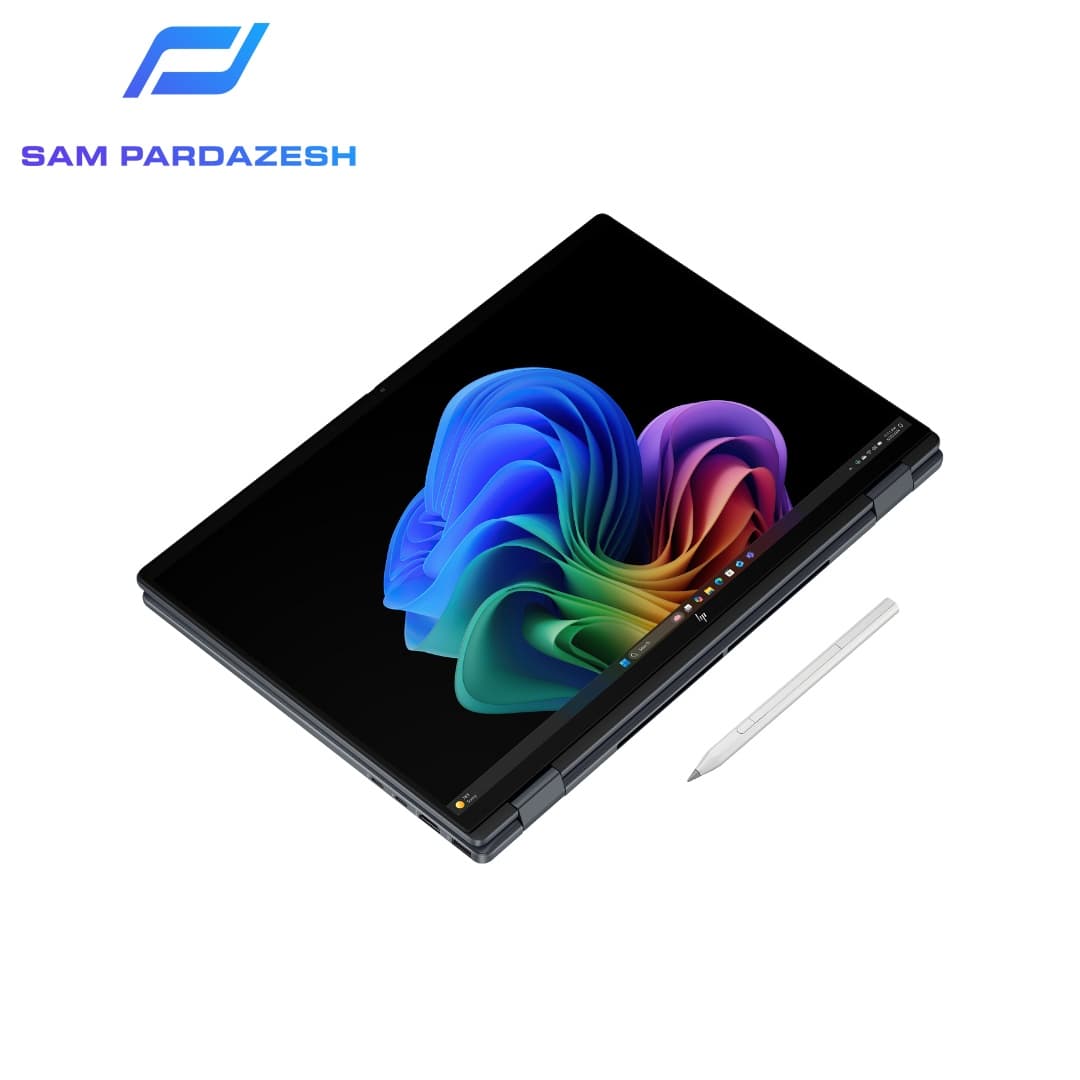 لپ تاپ اچ پی 16 اینچی HP OmniBook X Flip 2-in-1 AS0023DX Core Ultra 7 256V 16GB LPDDR5 LPDDR5X 1TB SSD Intel — تصویر ۶