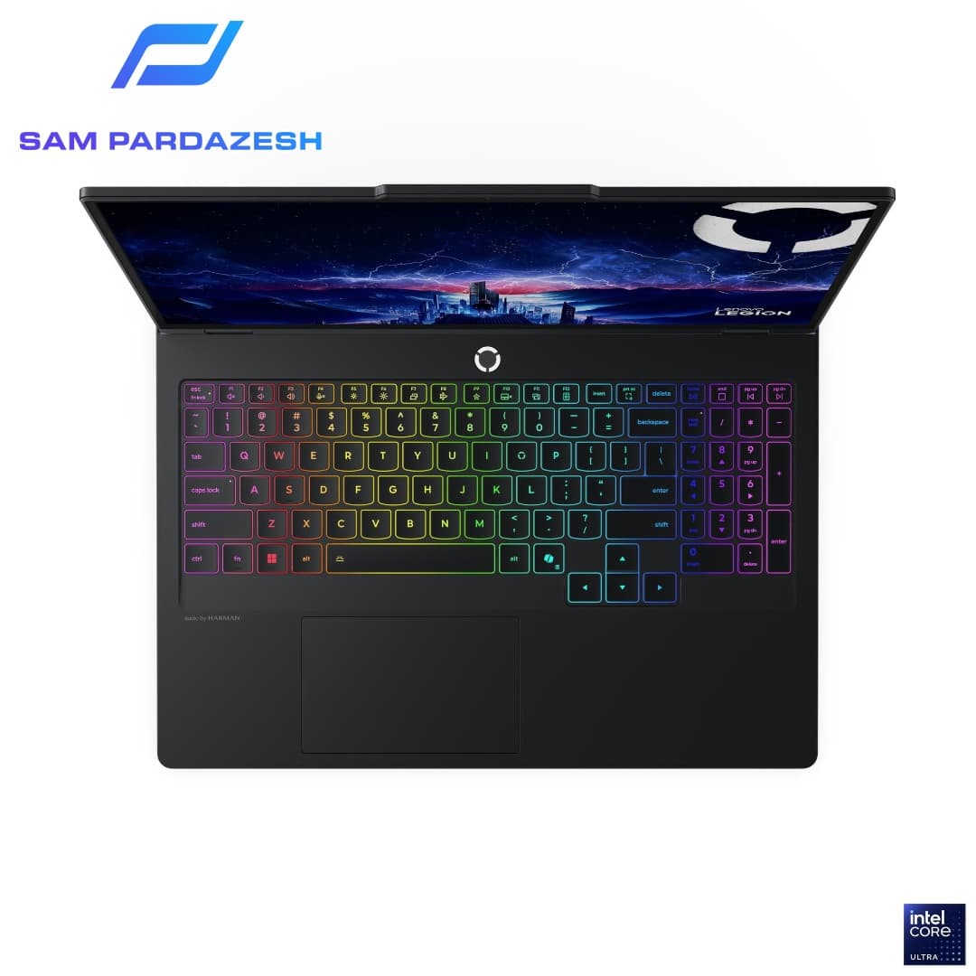 لپ تاپ گیمینگ لنوو 15 اینچی Lenovo Legion 5 Pro 16IAX10 Core Ultra 9 275HX 24GB DDR5 1TB SSD 8GB RTX5060 — تصویر ۹
