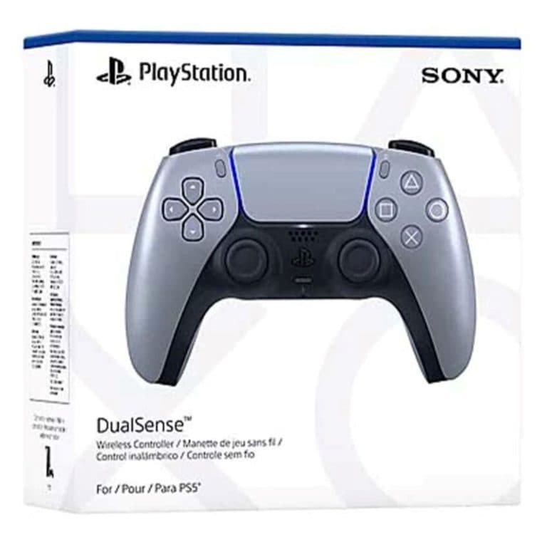 دسته PlayStation DualSense Sterling Silver PS5 — تصویر ۴