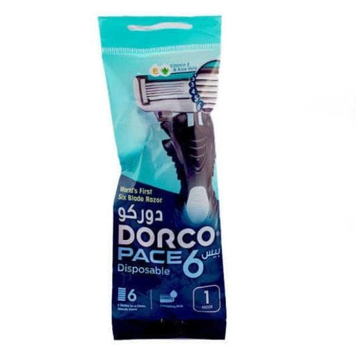 قیمت و خرید ژیلت تکی دورکو 6 لبه تیغ خودتراش Dorco