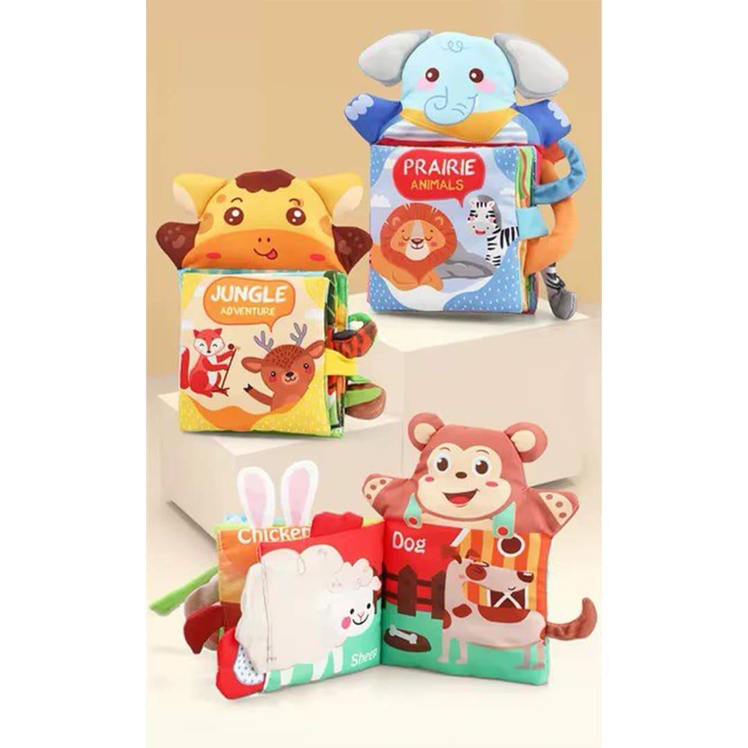 کتاب پارچه ای آموزشی صدا دار کیدز ملودی Kids Melody — تصویر ۱۱