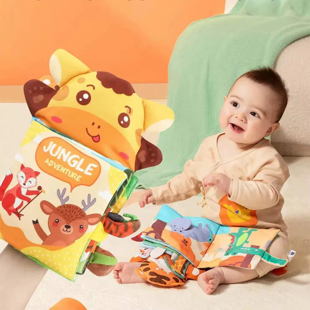 کتاب پارچه ای آموزشی صدا دار کیدز ملودی Kids Melody — تصویر ۱۲