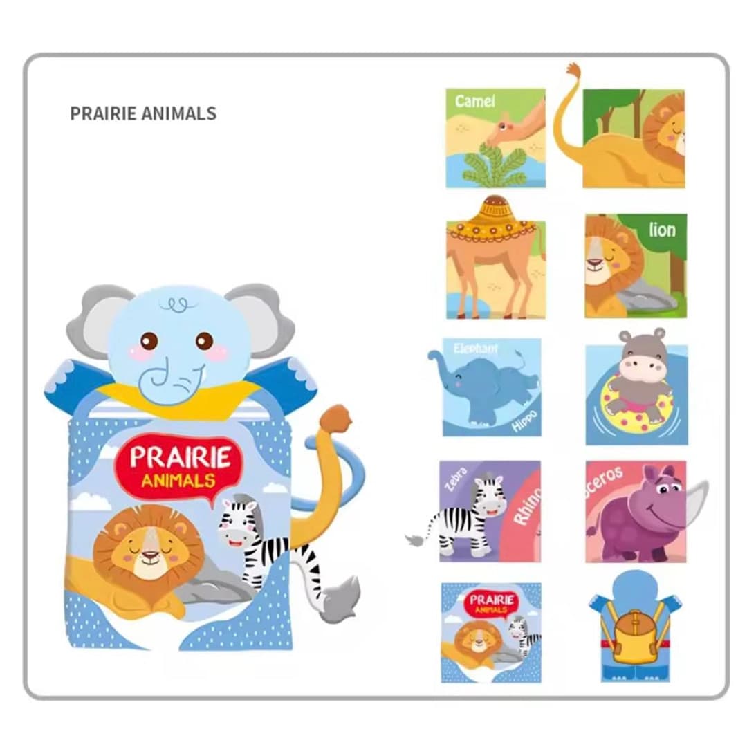 کتاب پارچه ای آموزشی صدا دار کیدز ملودی Kids Melody — تصویر ۶