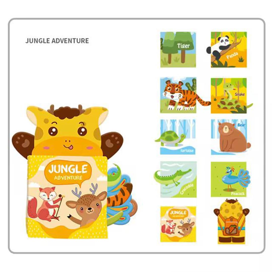 کتاب پارچه ای آموزشی صدا دار کیدز ملودی Kids Melody — تصویر ۵