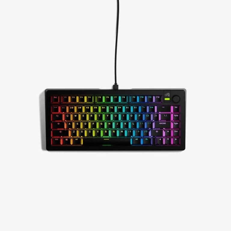 کیبورد Glorious GMMK 3 Prebuilt Keyboard 75% Black