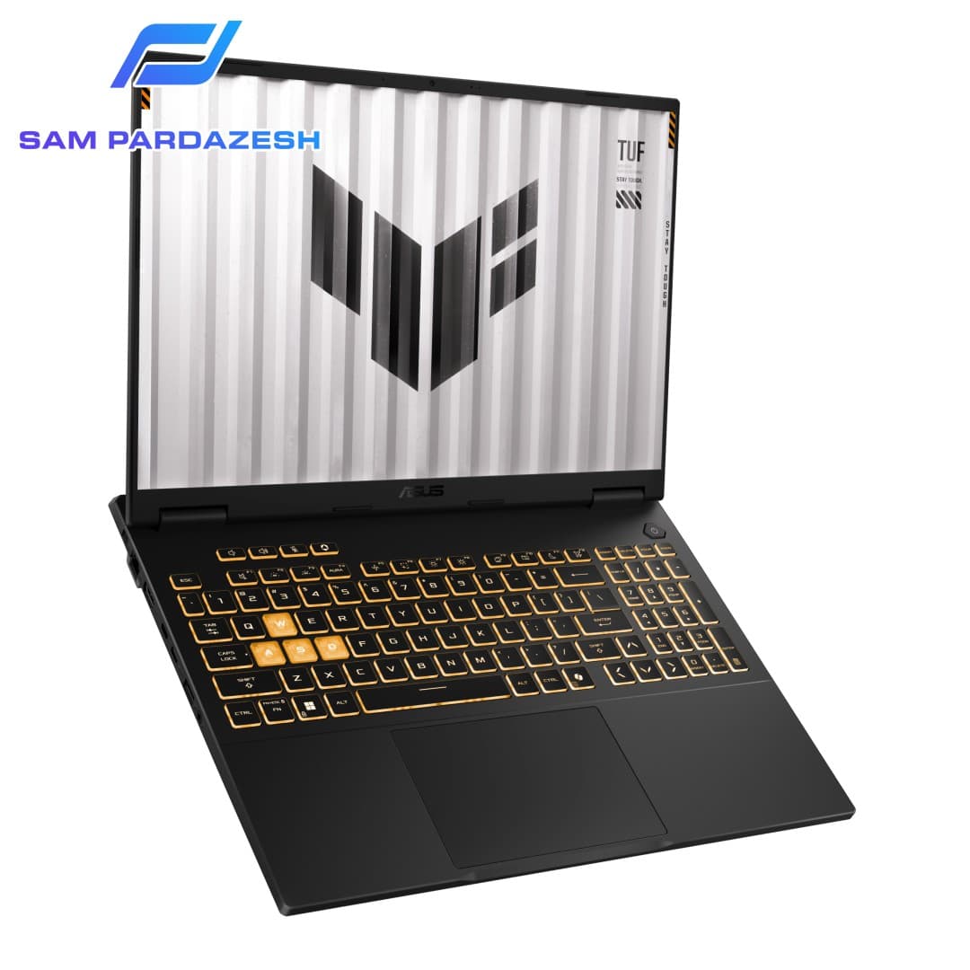 لپ تاپ گیمینگ ایسوس 16 اینچی ASUS TUF Gaming F16 FX608JMR Core i7 14650HX 48GB DDR5 2TB SSD 8GB RTX5060 — تصویر ۹