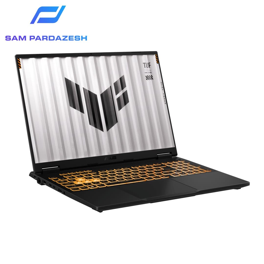 لپ تاپ گیمینگ ایسوس 16 اینچی ASUS TUF Gaming F16 FX608JMR Core i7 14650HX 48GB DDR5 2TB SSD 8GB RTX5060 — تصویر ۷