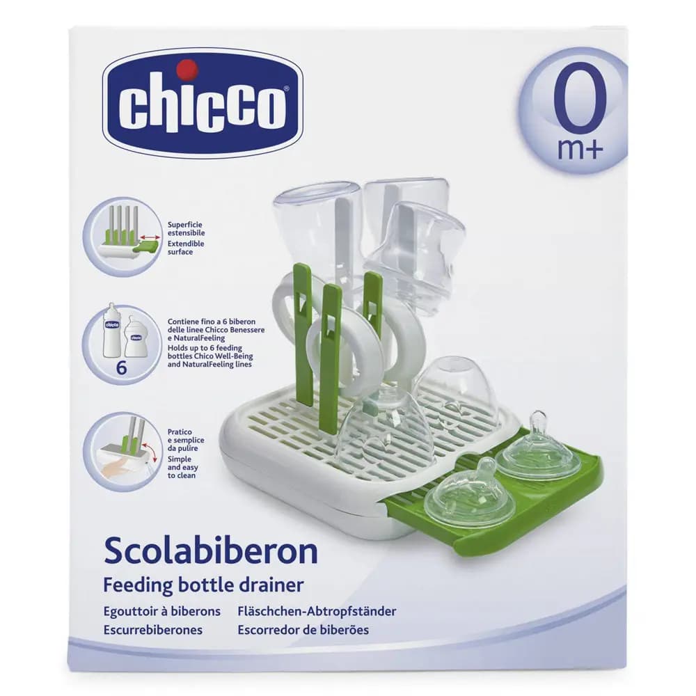 استند خشک کن آبچکان چیکو اورجینال chicco scolabiberon — تصویر ۴