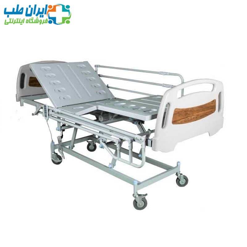 تخت بیمارستانی سه شکن برقی تایوان با تنظیم ارتفاع