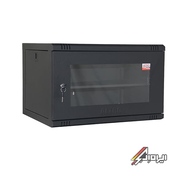 رک دیواری 7 یونیت عمق 45 آلترو فریم فلزی مدل AS745D12