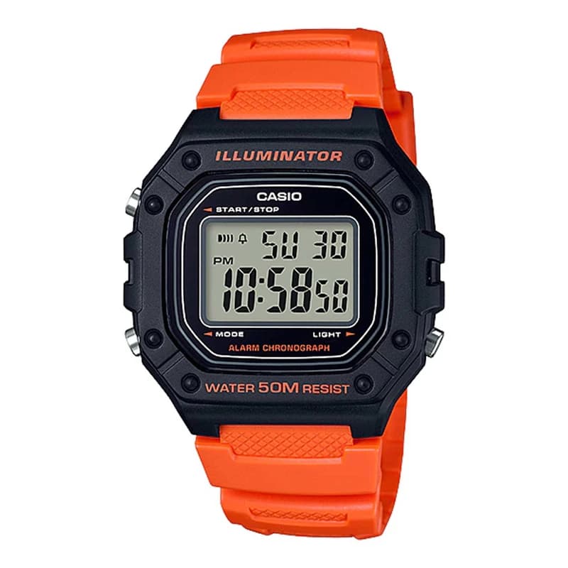 ساعت مچی مردانه کاسیو مدل CASIO-W-218H-4B2