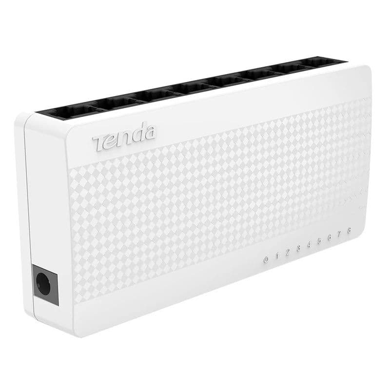 سوئیچ اترنت 8 پورت شبکه تندا مدل Tenda S108 10-100Mbps