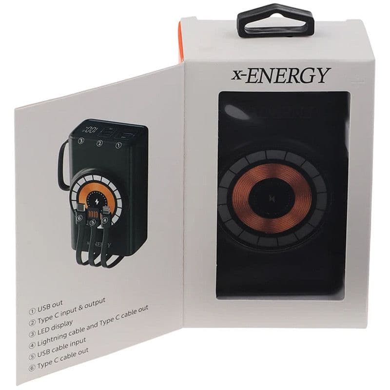 پاور بانک مگ سیف فست شارژ 20000mAh ایکس انرژی مدل X-ENERGY X-828M QC3.0 PD 22.5W — تصویر ۱۰